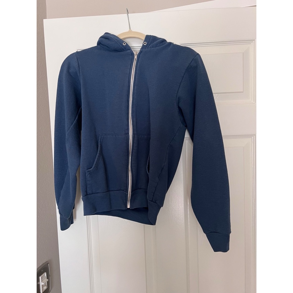Dark blue American Apparel Hoodie